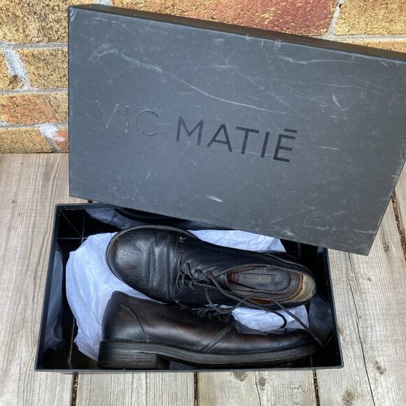 2009 Vic Matie Scarpa Nera Shoes Size 6.5 - Picture 5 of 15